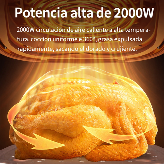 Freidora de Aire Inteligente 8L Manual