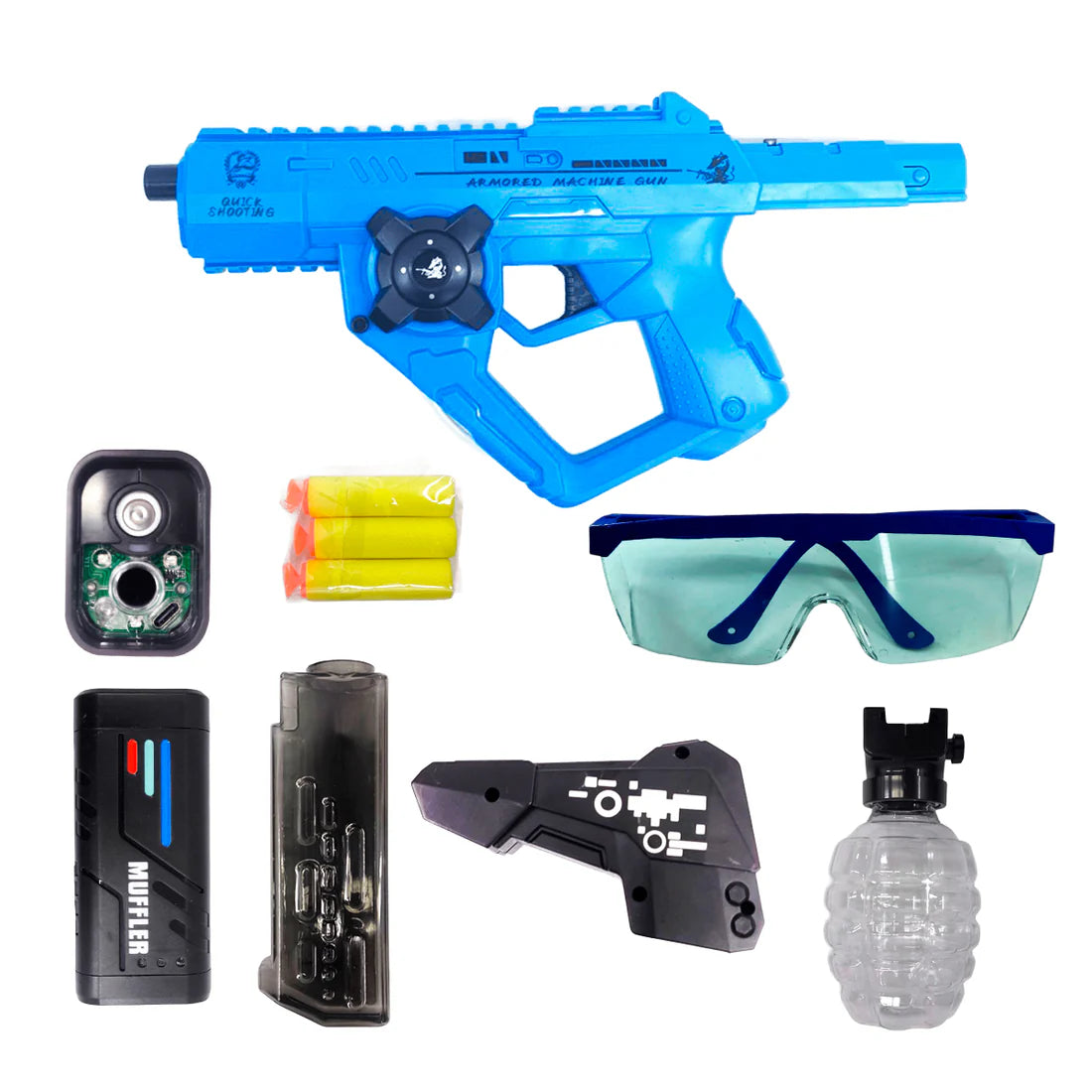 Lanzador Hidrogel Machine Gun G696-2C