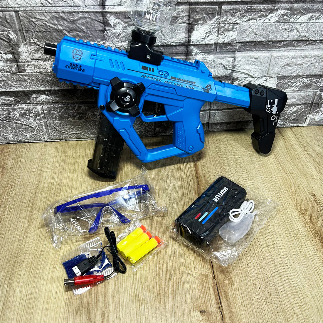 Lanzador Hidrogel Machine Gun G696-2C