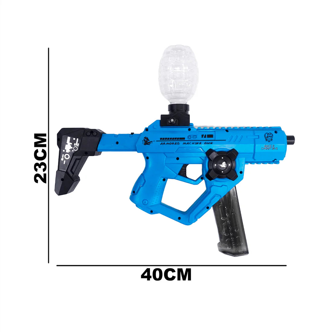 Lanzador Hidrogel Machine Gun G696-2C