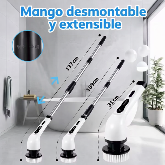 Cepillo de Limpieza Eléctrico 9 en 1